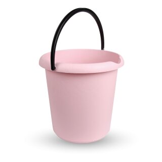 Eimer 5 Liter - Kunststoffbügel Rosa-1er Pack (1 Stück)