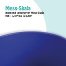 Eimer mit Metallbügel Dunkelblau - 10 Liter - 2er Pack (2 Stück)