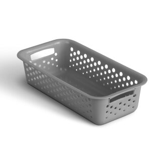 Aufbewahrungskorb Anthrazit 0,7l 20x10 cm 1er Pack