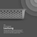 Aufbewahrungskorb Anthrazit 0,7l 20x10 cm 1er Pack