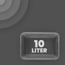 Aufbewahrungskorb Anthrazit 10,0l 37x26 cm 2er Pack