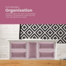 Aufbewahrungskorb Rosa 2,0l 25x16 cm 2er Pack