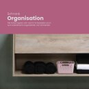 Aufbewahrungskorb Rosa 2,0l 25x16 cm 4er Pack