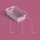 Aufbewahrungskorb Rosa 2,0l - 25x16x8 cm - 4er Pack