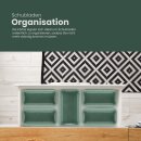 Aufbewahrungskorb Grün 2,0l 25x16 cm 1er Pack