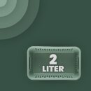 Aufbewahrungskorb Grün 2,0l 25x16 cm 1er Pack