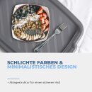 Serviertablett - Anthrazit - 45x33x3cm