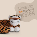 Nackenhörnchen "Kids" Tiger 23x23cm