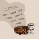 Nackenhörnchen "Kids" Tiger 23x23cm