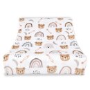 Kuscheldecke für Kinder samtweich 85x120 cm Bär