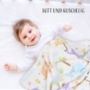 Kuscheldecke "Cashmere Dots" Kids Elefant