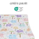 Kuscheldecke für Kinder samtweich 85x120 cm Elefant