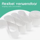 Gummiband 2,5 m x 1,5cm - Weiß