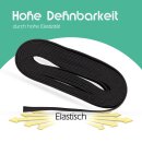 Gummiband 2,5 m x 2,0cm - Schwarz