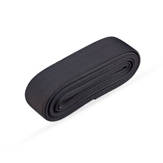 Gummiband 2,5 m x 2,5cm - Schwarz