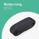 Gummiband 2,5 m x 2,5cm - Schwarz