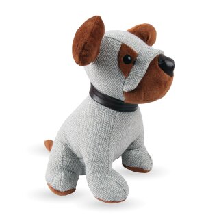 Türstopper Labrador 25x20cm (Braun/Silber)