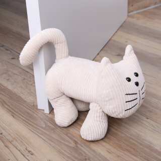 Türstopper Katze 25x20cm (Beige)