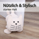 Türstopper Katze 25x20cm (Beige)