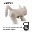 Türstopper Katze 25x20cm (Beige)