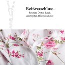 Bettwäsche-Set 2-teilig Mikrofaser 135x200/80x80cm Ranke