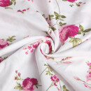 Bettwäsche-Set 2-teilig Mikrofaser 135x200/80x80cm Ranke