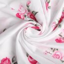 Bettwäsche-Set 2-teilig Mikrofaser 135x200/80x80cm Rose