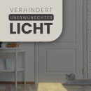 Zugluftstopper Tier 90cm x Ø10cm Hund (Anthrazit)