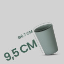 Mehrwegbecher Kunststoff BPA-frei Grün 0,2L 4er-Pack