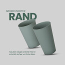 Mehrwegbecher Kunststoff BPA-frei Grün 0,2L 4er-Pack