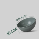 Schüssel Kunststoff BPA-frei Ø25,5 cm Grün 1er-Pack