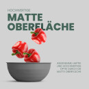 Schüssel Kunststoff BPA-frei Ø25,5 cm Grau 1er-Pack