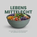 Kunststoff Schüssel - BPA Frei (Ø25,5cm x 10cm) - Grün - 4er Pack (4 Stück)