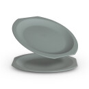 Mehrwegteller Kunststoff BPA-Frei Ø23 cm Grün 2er-Pack