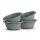 Schüssel Kunststoff BPA-frei Ø15,5 cm Grün 4er-Pack