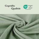 Bettwäsche-Set 2-teilig "Micro Melange" 135x200/80x80cm Salbei