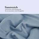 Bettwäsche-Set 2-teilig "Micro Melange" 135x200/80x80cm Blau