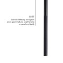 Gardinenstab mit Schleuderfunktion für Gardinen & Vorhänge Schwarz