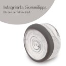 Hundenapf Keramik - Grau (400 ml)