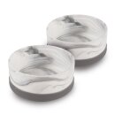 Hundenapf 2er Set (850ml) Grau