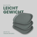 Tablett Kunststoff BPA-frei 37x27 cm Grün 2er-Pack