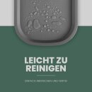 Kunststoff Tablett - BPA Frei (37,7cm x 27,7cm) - Grau (2er Pack)