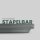 Kunststoff Tablett - BPA Frei (37,7cm x 27,7cm) - Grau (2er Pack)