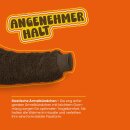 Kuschelhoodie für Herbst/Winter Sherpa Fleece Oversize EU 36–44 Dunkelbraun