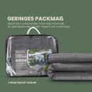 Vorzeltteppich Camping Matte mit Ösen inkl. 12 Kunststoff-Heringe und Tragetasche 250 x 300 cm
