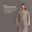 Bademantel Herren - Braun "L"