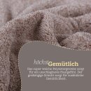 Bademantel Herren - Braun "L"