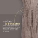 Bademantel Herren - Braun "L"