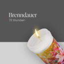 Grabkerze 72h Brenndauer Motiv Kosmosblume