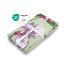 Bettwäsche-Set 2-teilig 135x200/80x80cm Flower Green